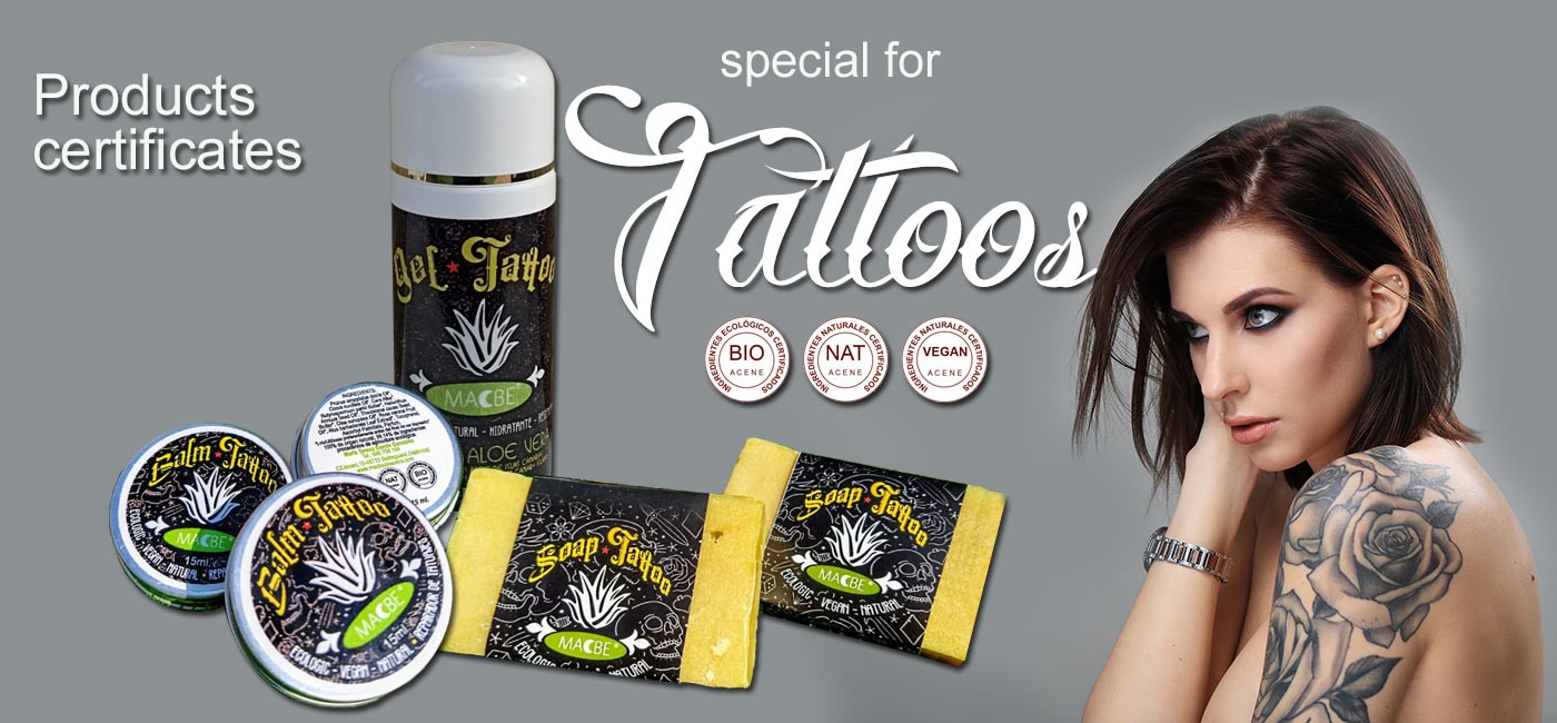 Productos Aloe Vera para Tattoos