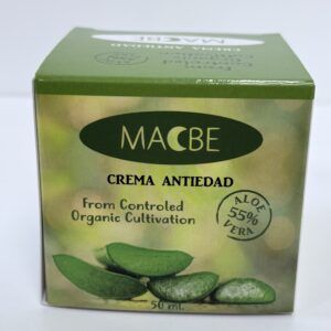 Crema Antiedad 55% Aloe Vera MACBE