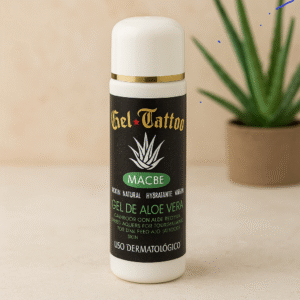 Gel reparador hidratante para tatuajes MACBE – 250 ml
