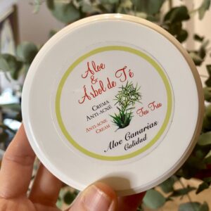 Crema Antiacné con Aloe Vera y Árbol de Té – 120 ml