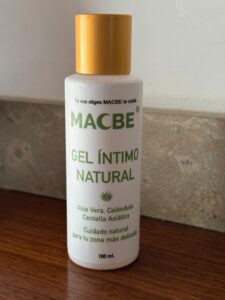 Gel íntimo natural MACBE